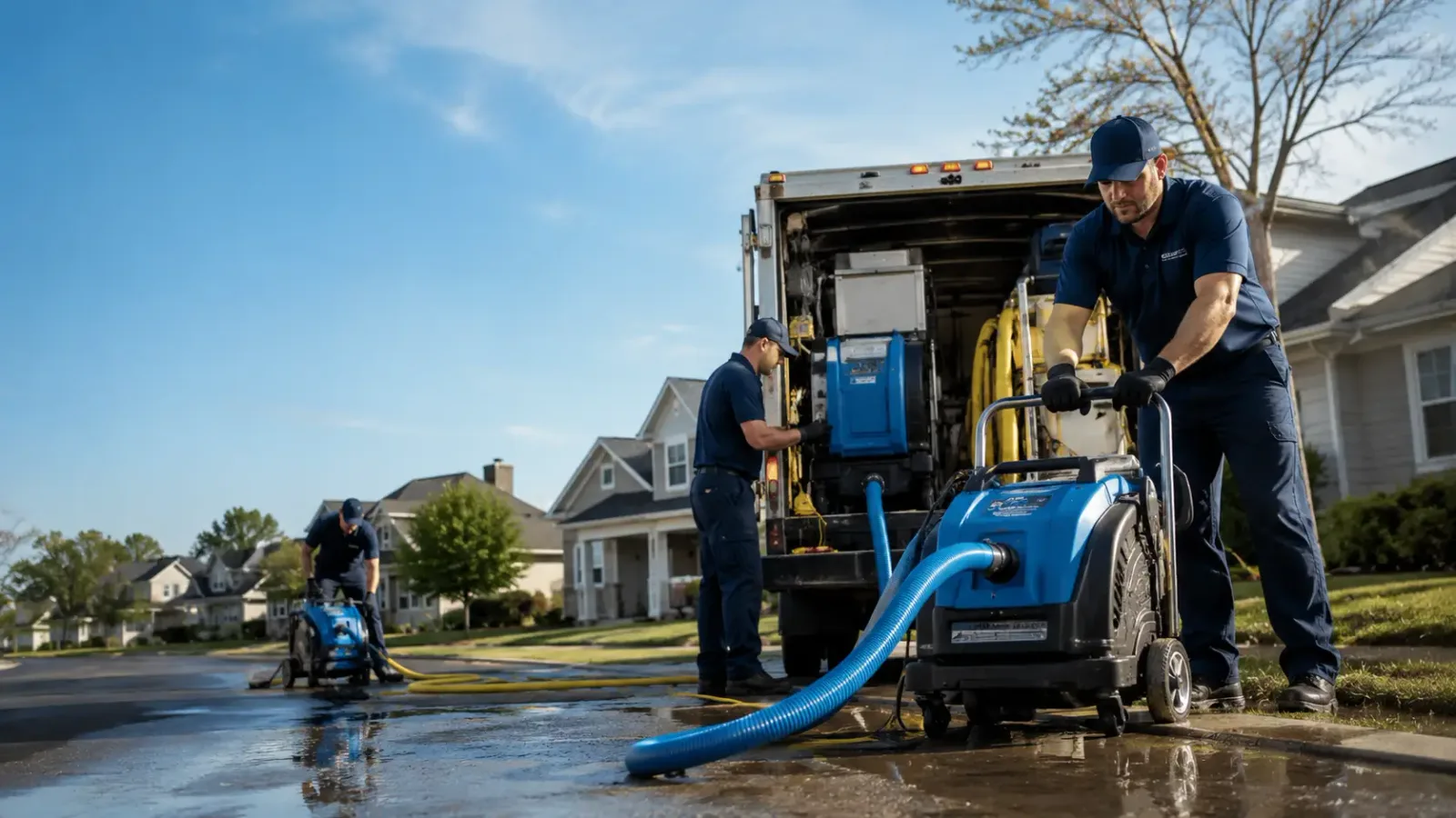 Flood Damage Cleanup in Church Road, VA